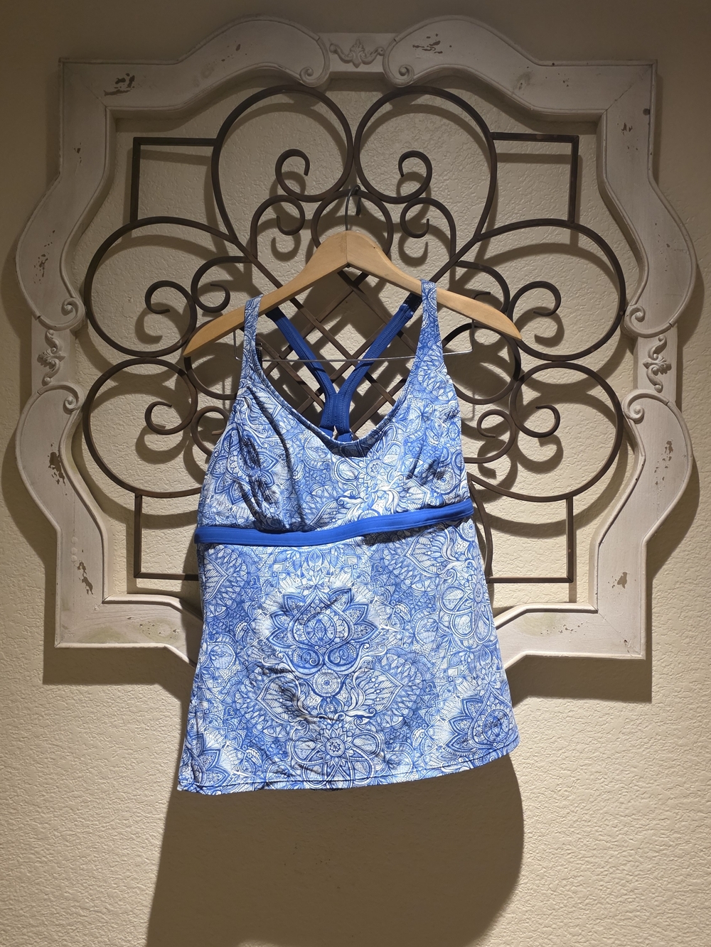 Blue Printed Calia Womens Swimsuit